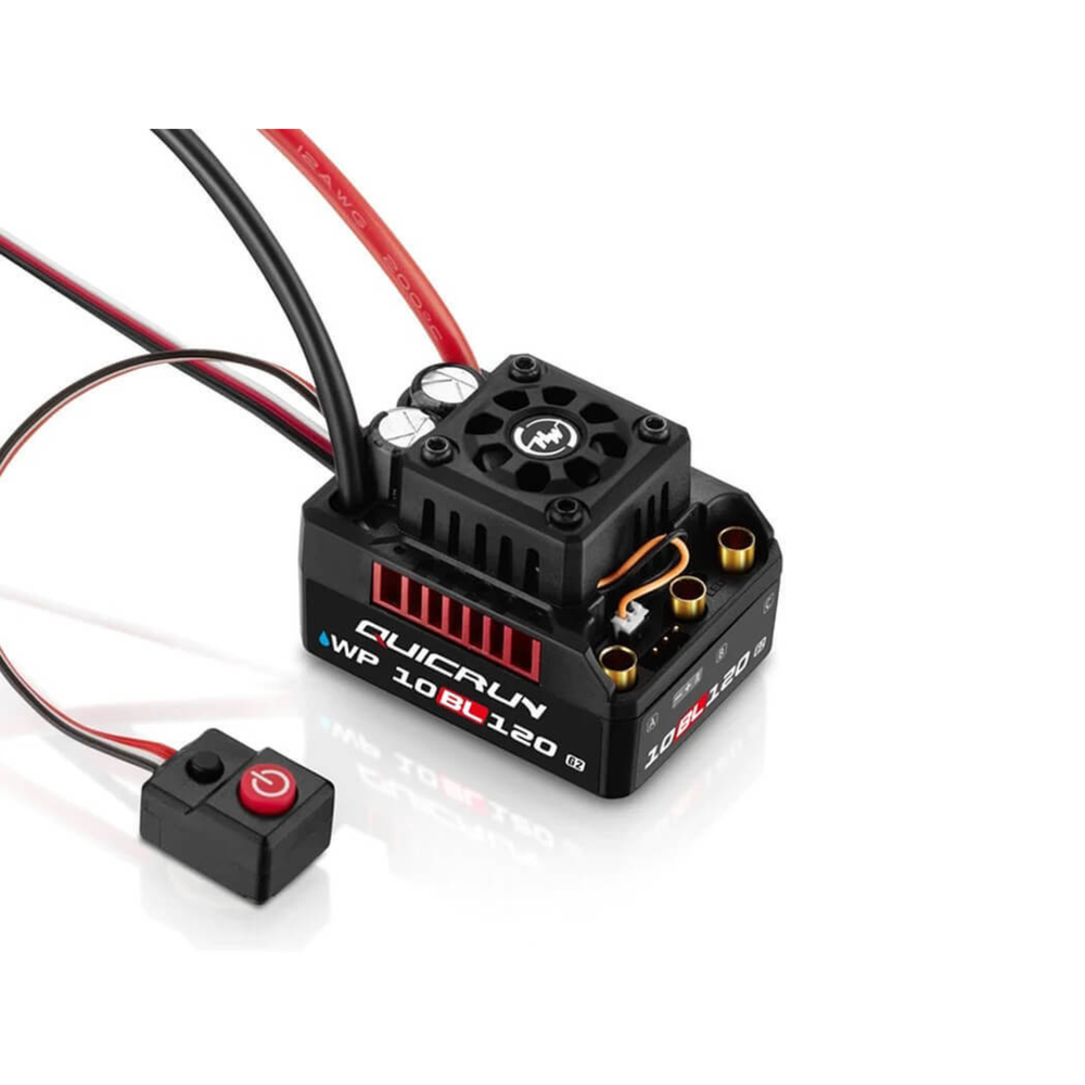 HOBBYWING QUICRUN WP 10BL120 G2 BRUSHLESS SENSORLESS ESC