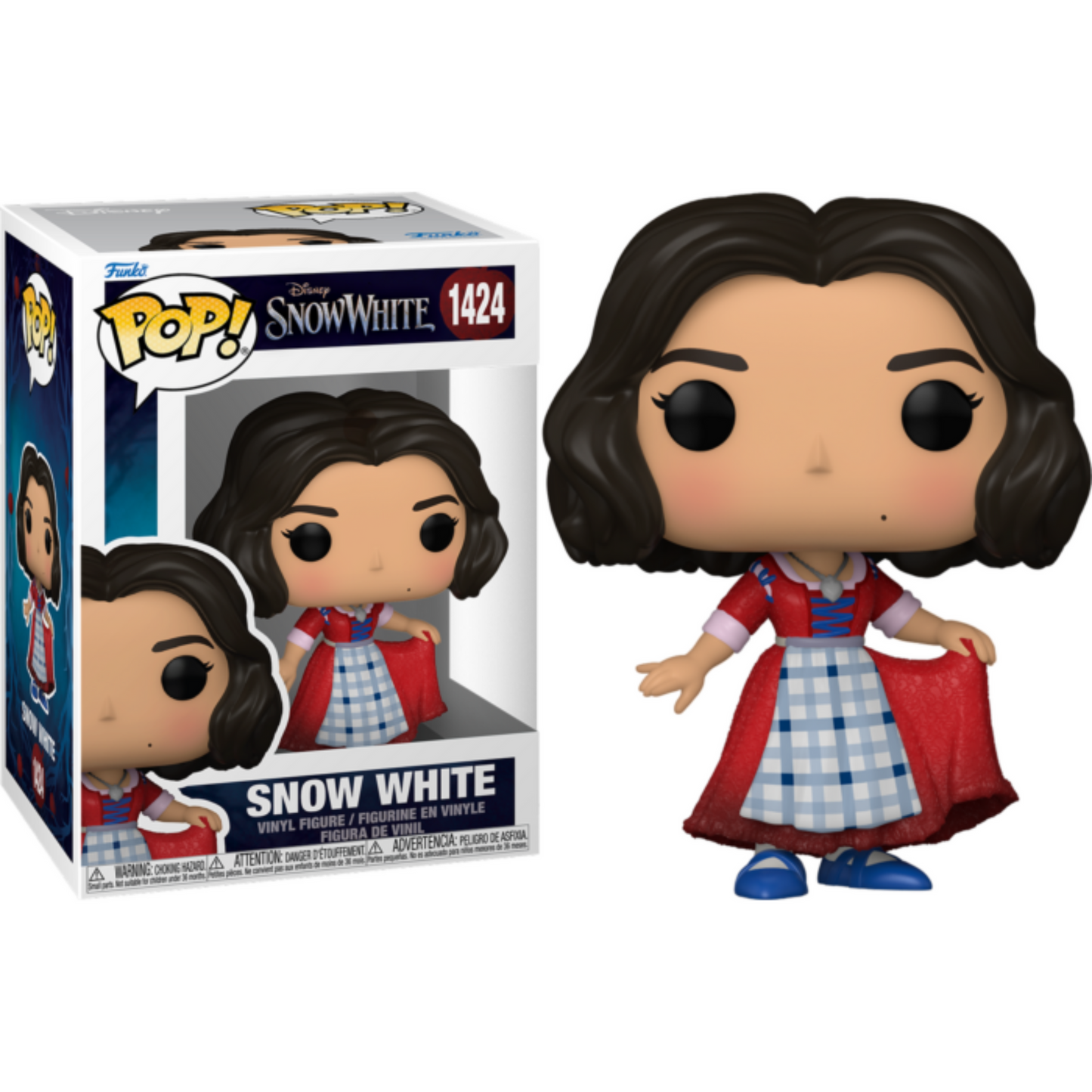 Snow White (2025) - Snow White (Plaid Dress) Pop! Vinyl Figure