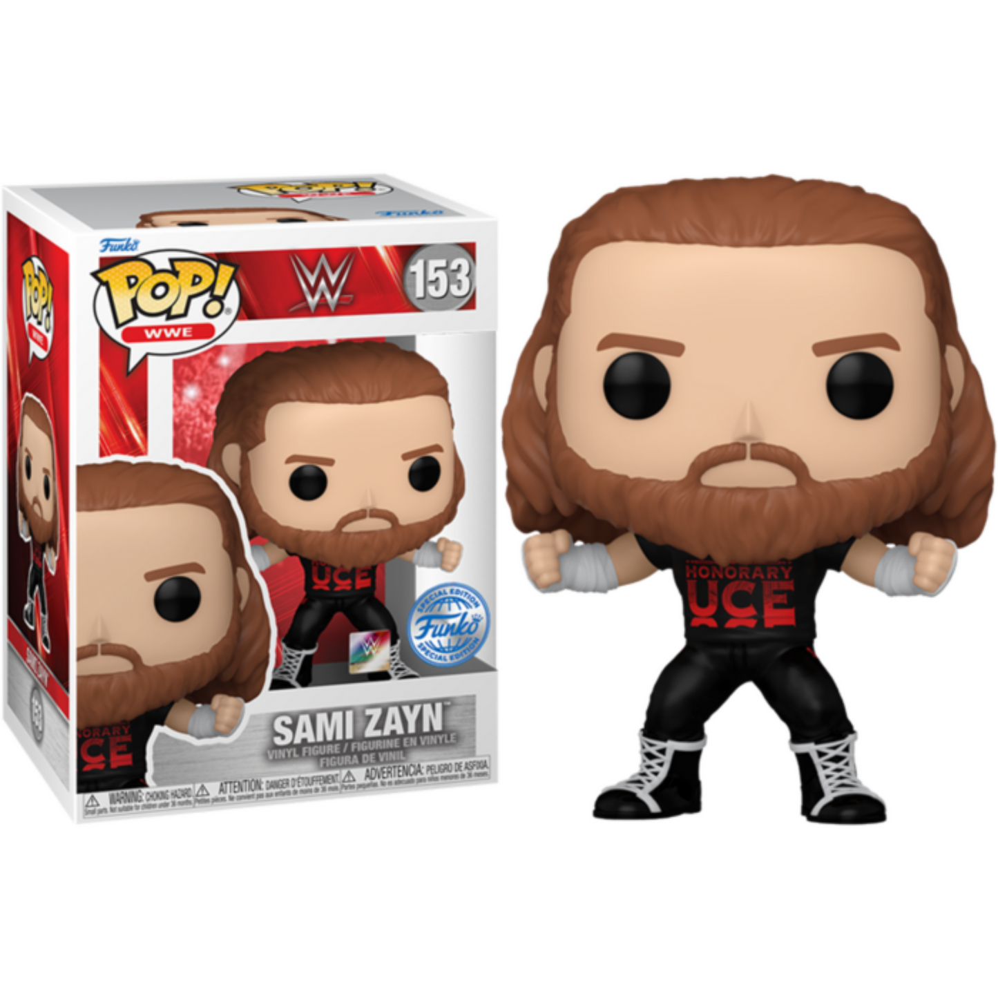 WWE - Sami Zayn Pop! Vinyl Figure (Popcultcha Exclusive)