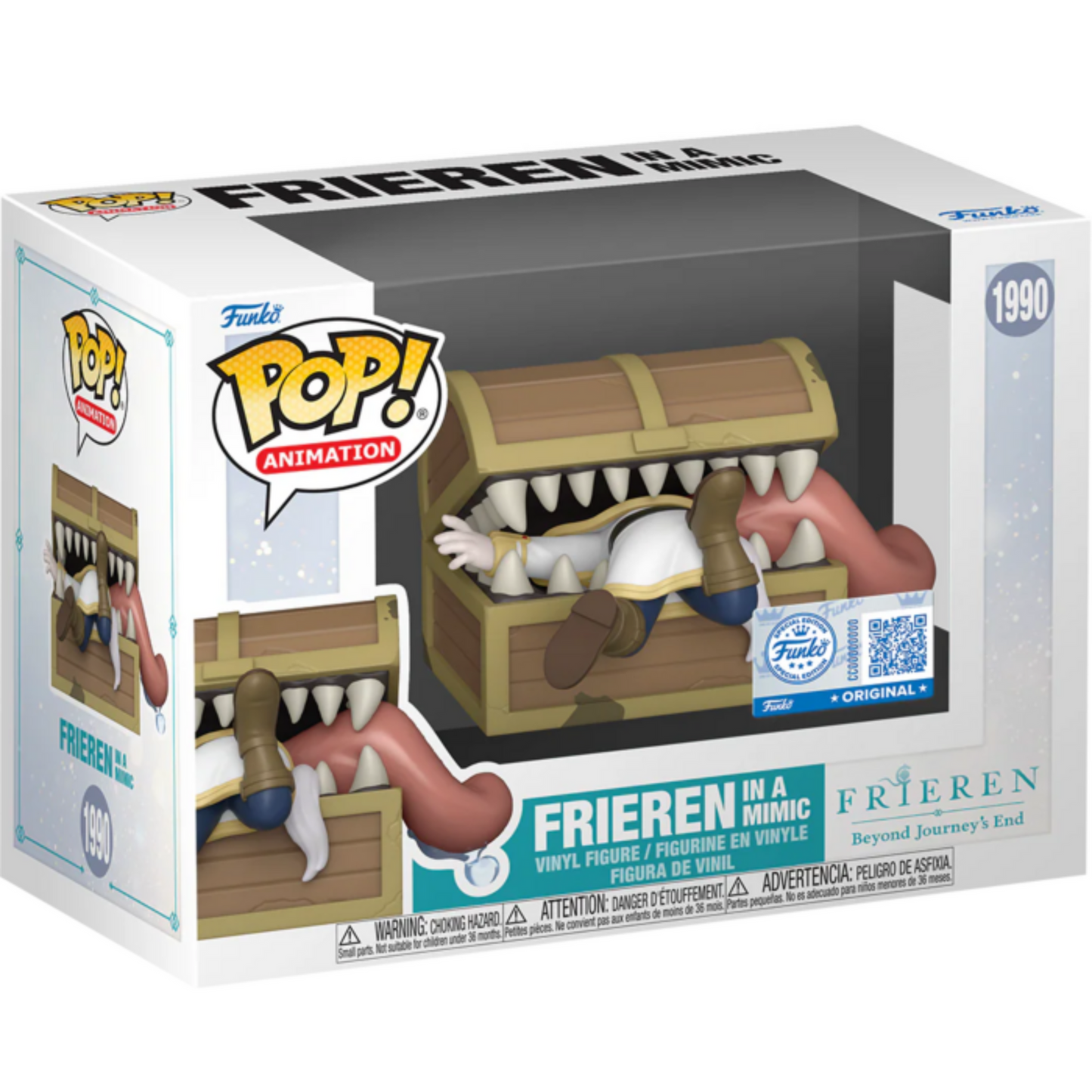 Frieren: Beyond Journey's End - Frieren in a Mimic Pop! Vinyl Figure