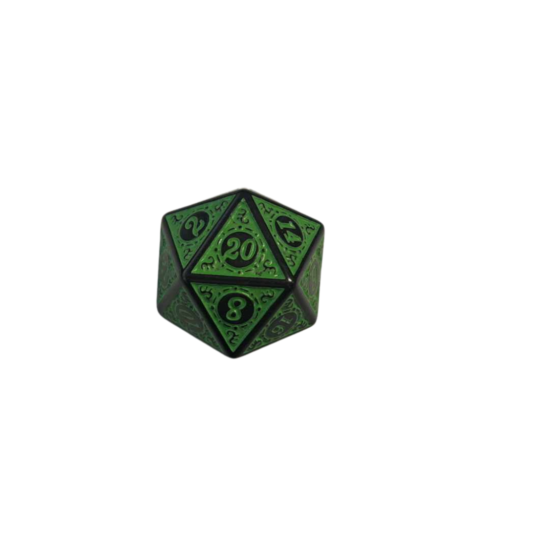 
                  
                    Scroll D20 & D12 Dice
                  
                