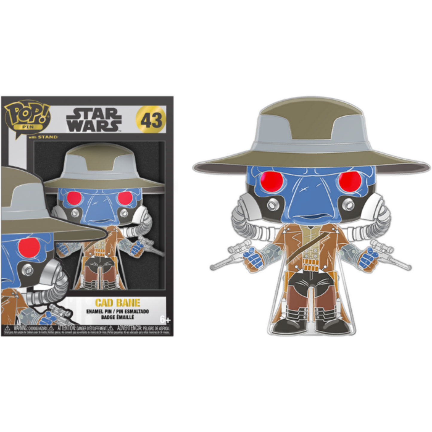 Star Wars: Clone Wars - Cad Bane 4" Pop! Pin