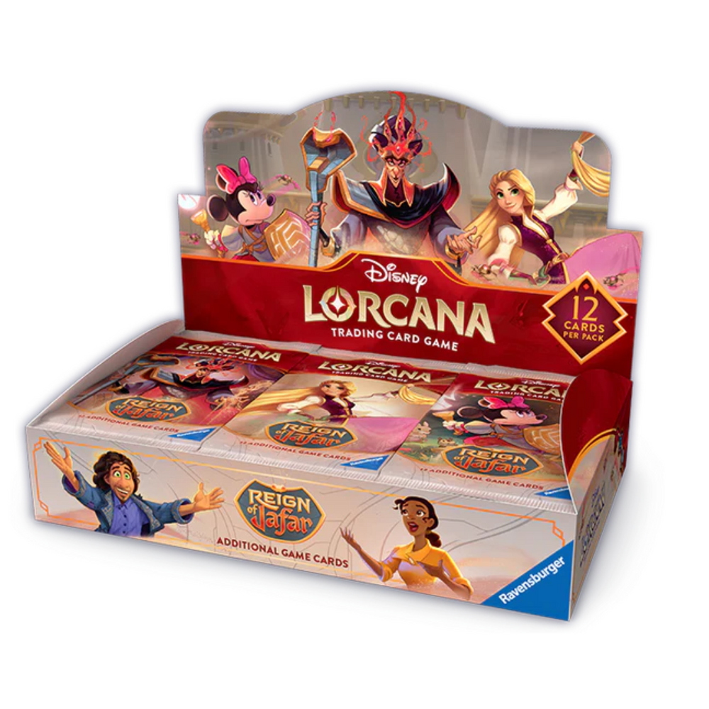 
                  
                    [PRE-ORDER] Reign of Jafar || Disney: Lorcana Set 8 || Booster Box
                  
                