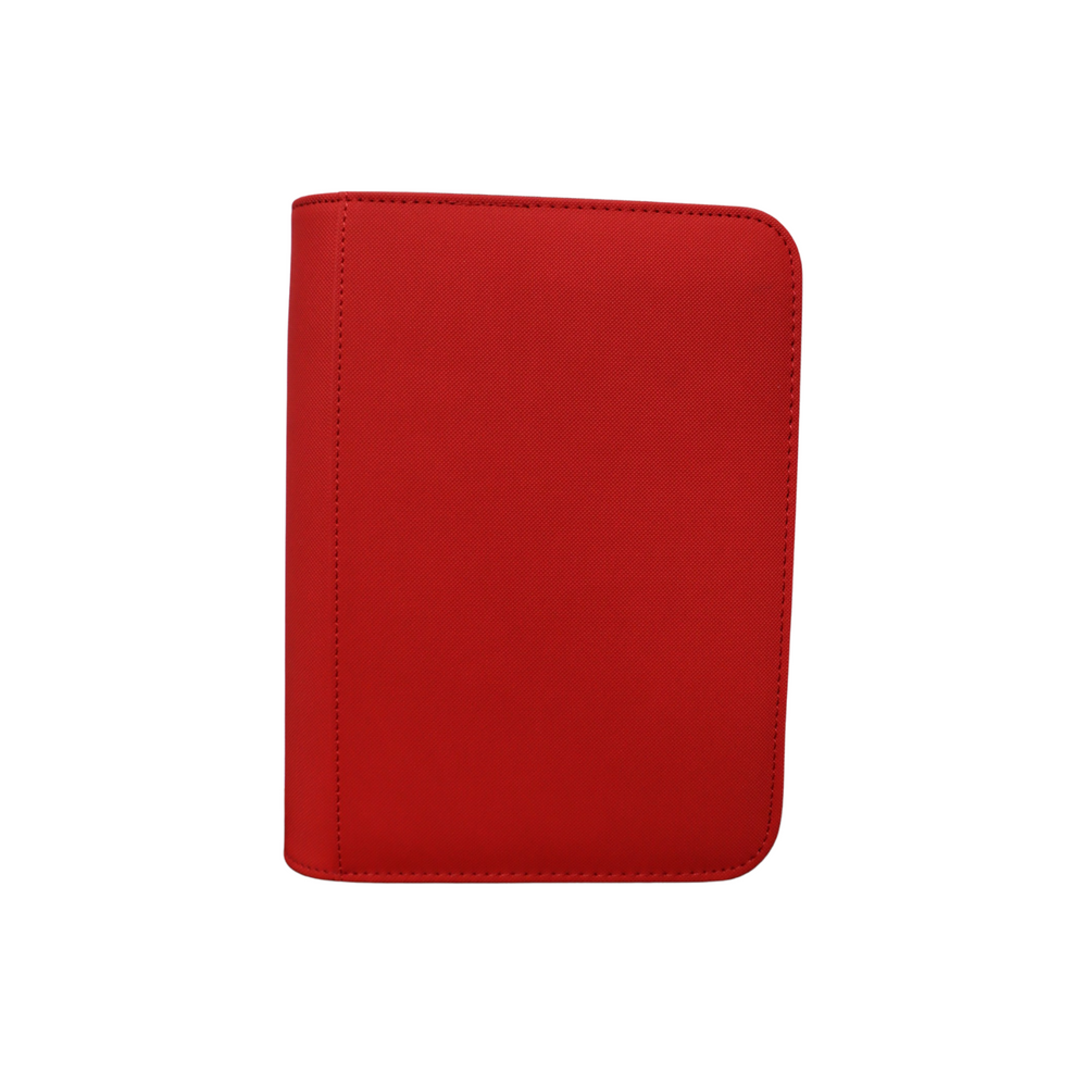 Zip-up TCG Side-loading Card Binder (4 card page, 20 Pages)