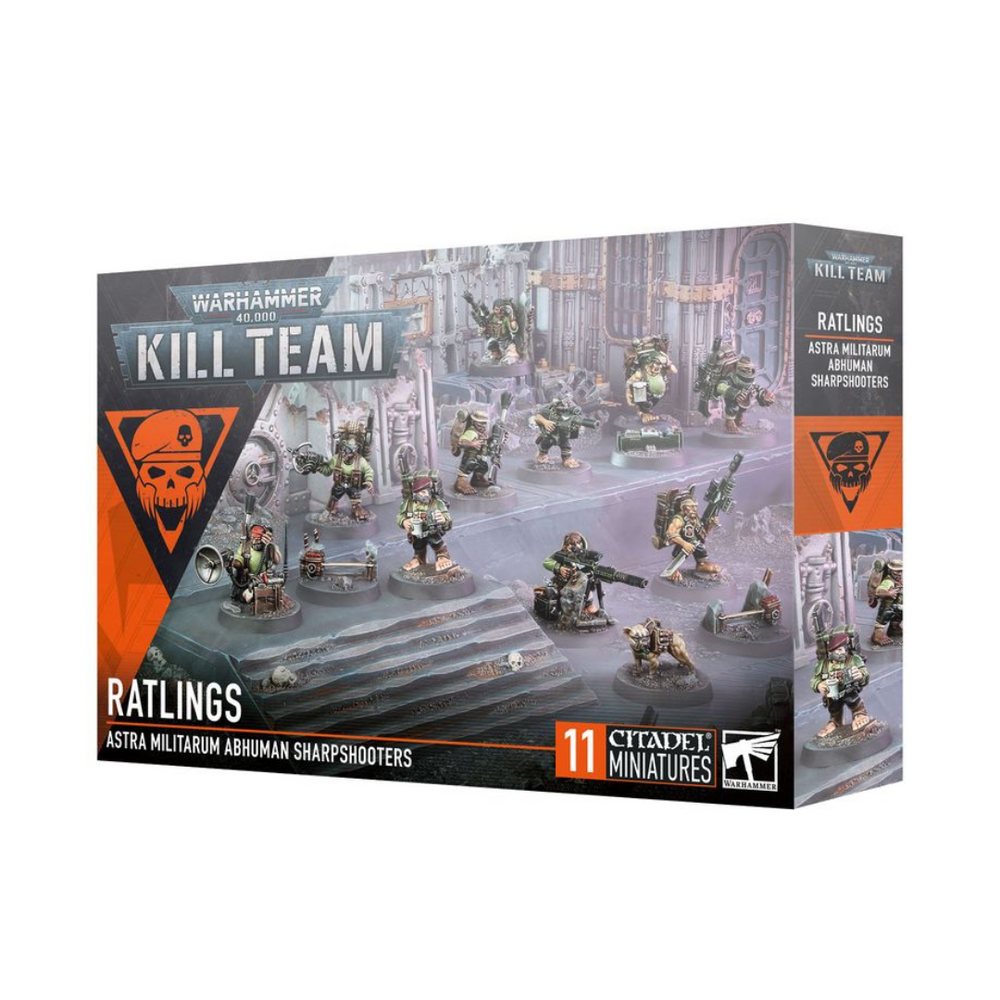 Kill Team: Ratlings - Warhammer40k mini-figure build kit