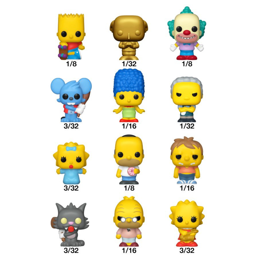 
                  
                    The Simpsons - Bitty Pop! Blind Bag Assortment
                  
                