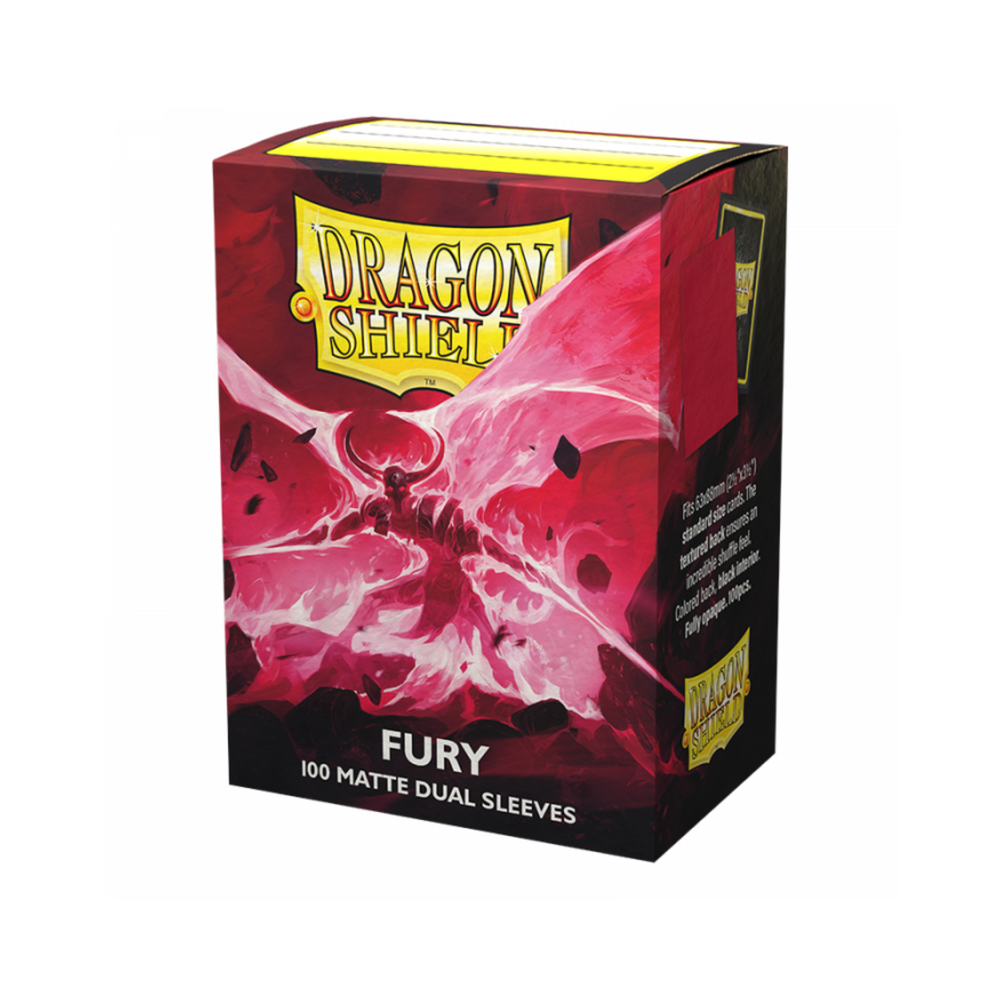 Dragon Shield: Sleeves – Matte Dual – Fury