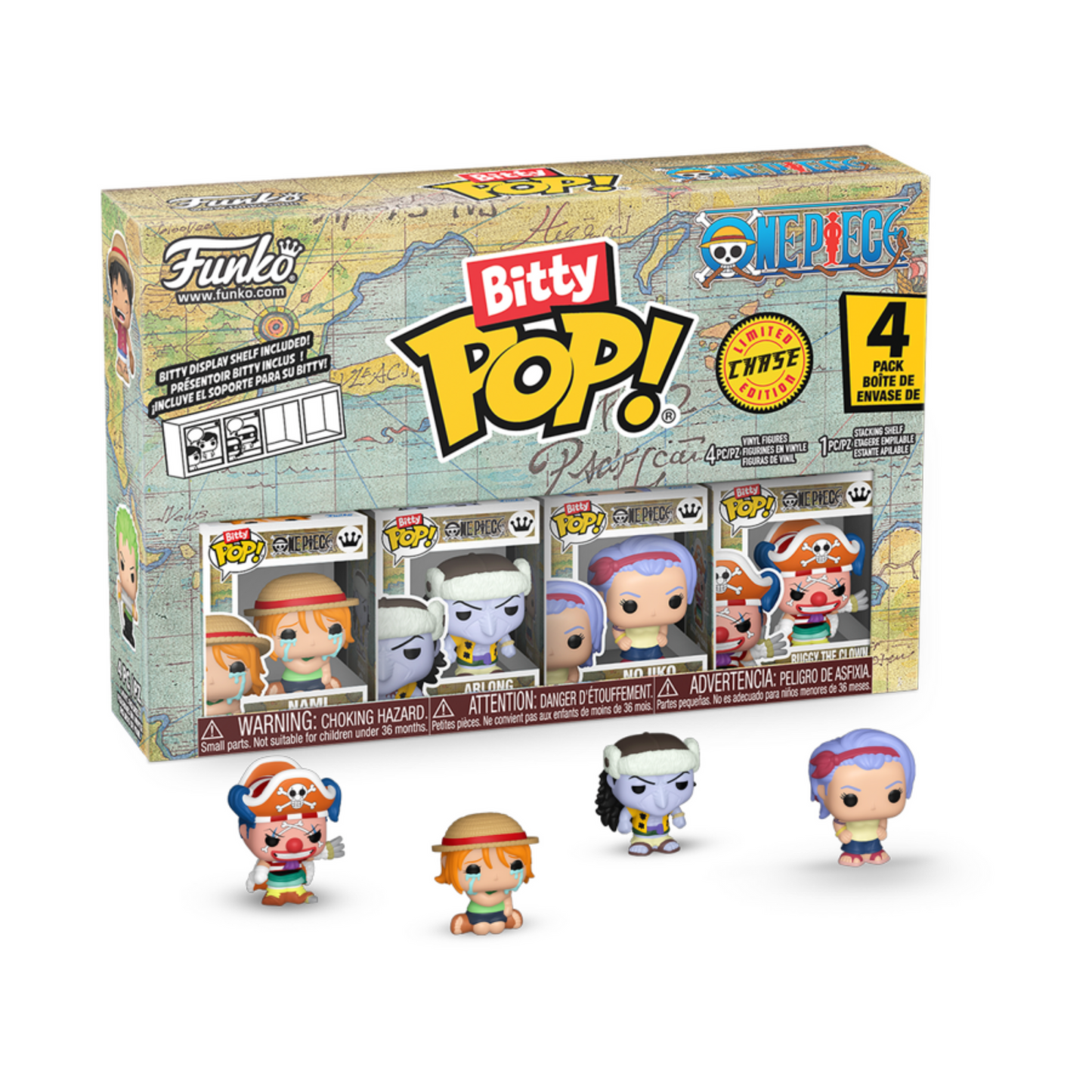 One Piece - Nami Bitty Pop! 4PK