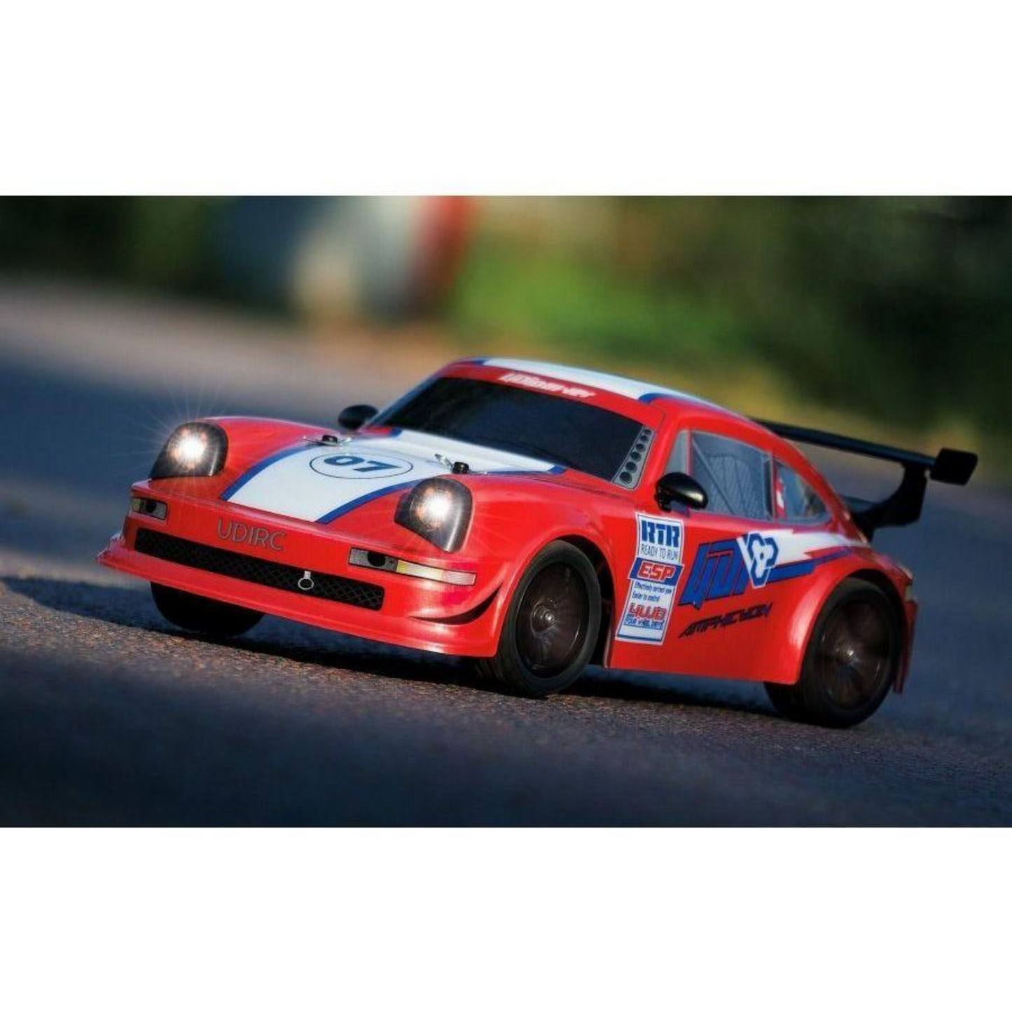 
                  
                    UDI 1/16 UD1607 Pro Electric Brushless On Road RTR RC Drift Car - Red
                  
                