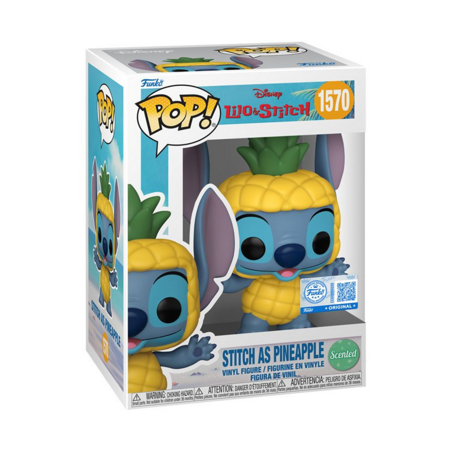 
                  
                    Lilo & Stitch - Stitch as Pineapple US Exclusive Scented Pop! Vinyl [RS]
                  
                