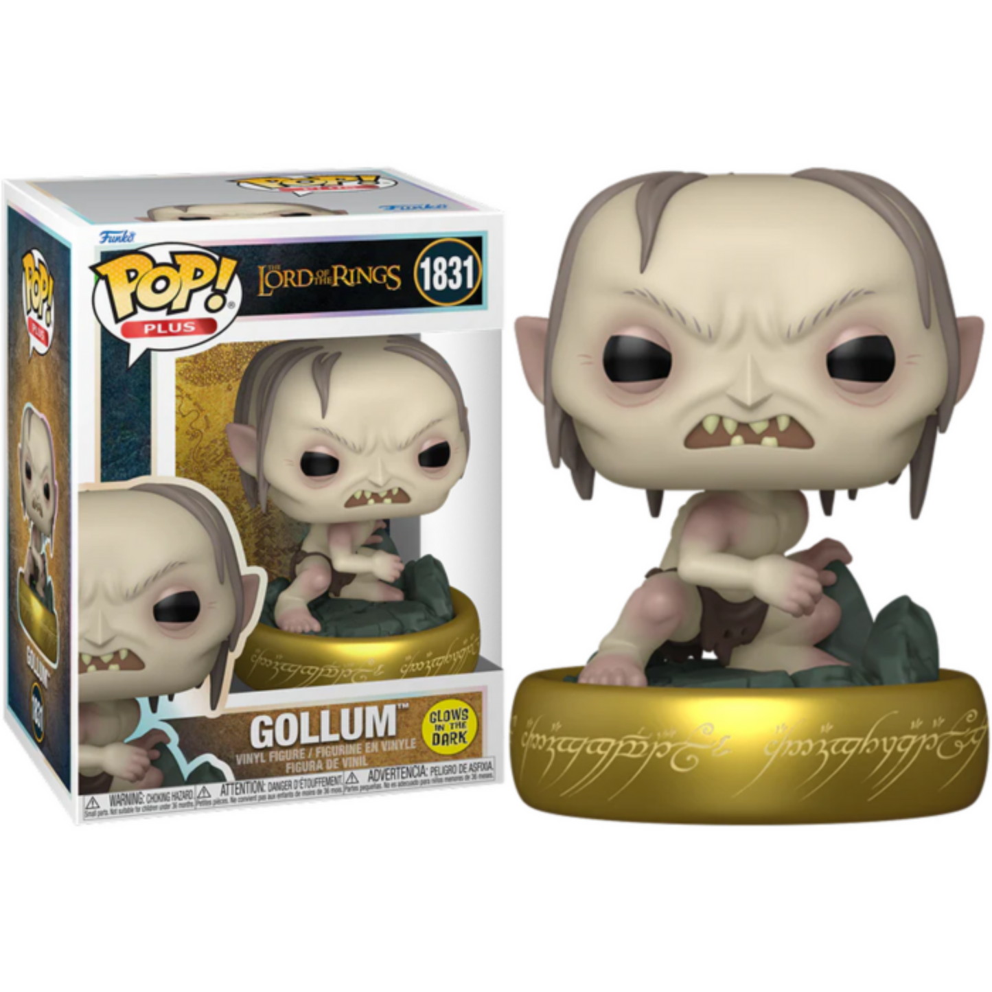 LotR - Gollum (Glow) Pop! Plus