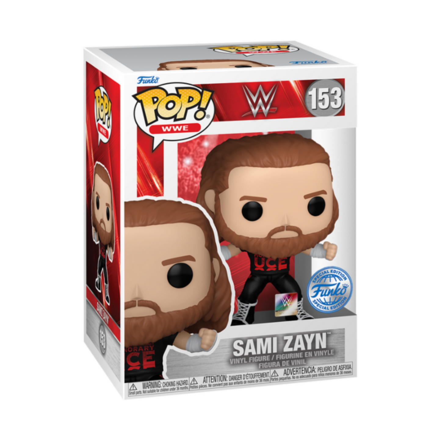 WWE - Sami Zayn Pop! Vinyl Figure (Popcultcha Exclusive)