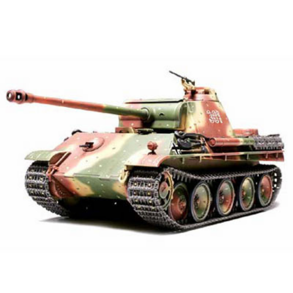 TAMIYA 1/48 SCALE GERMAN PANTHER TYPE G SELF BUILD KIT