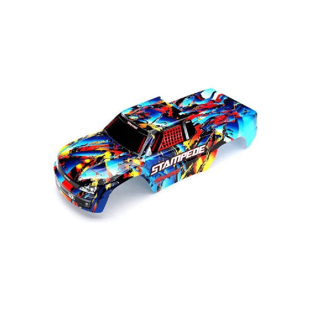 TRAXXAS BODY STAMPEDE RNR DECAL APPLD-Traxxas-ProHobbies