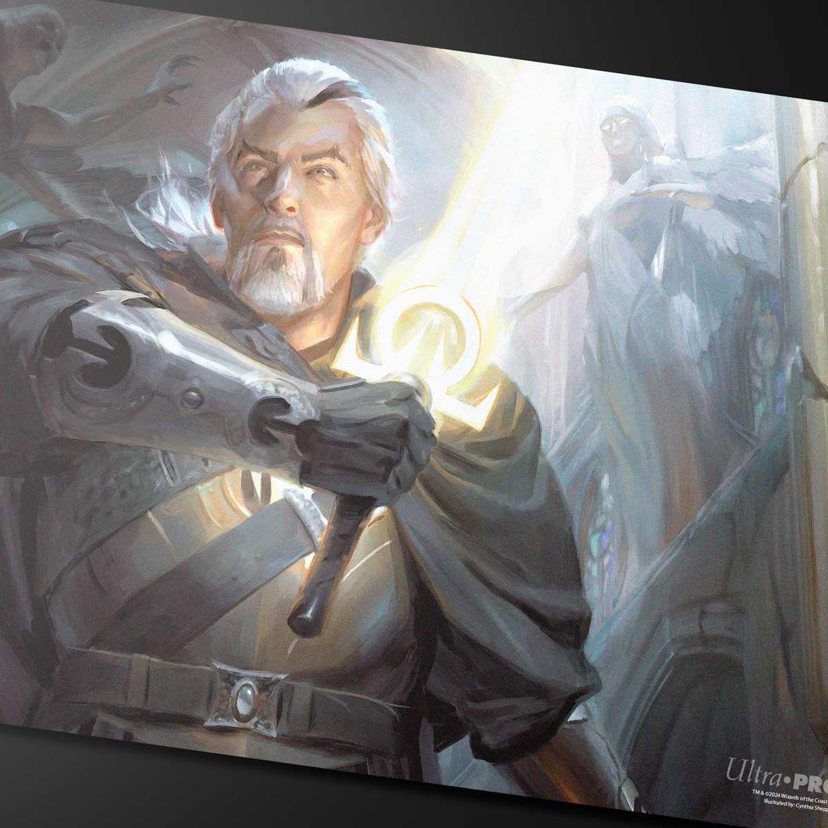 Ultra Pro: UP38650 Innistrad Remastered Playmat Rare White 3 for Magic: The Gathering-Playmat-Magic The Gathering-ProHobbies