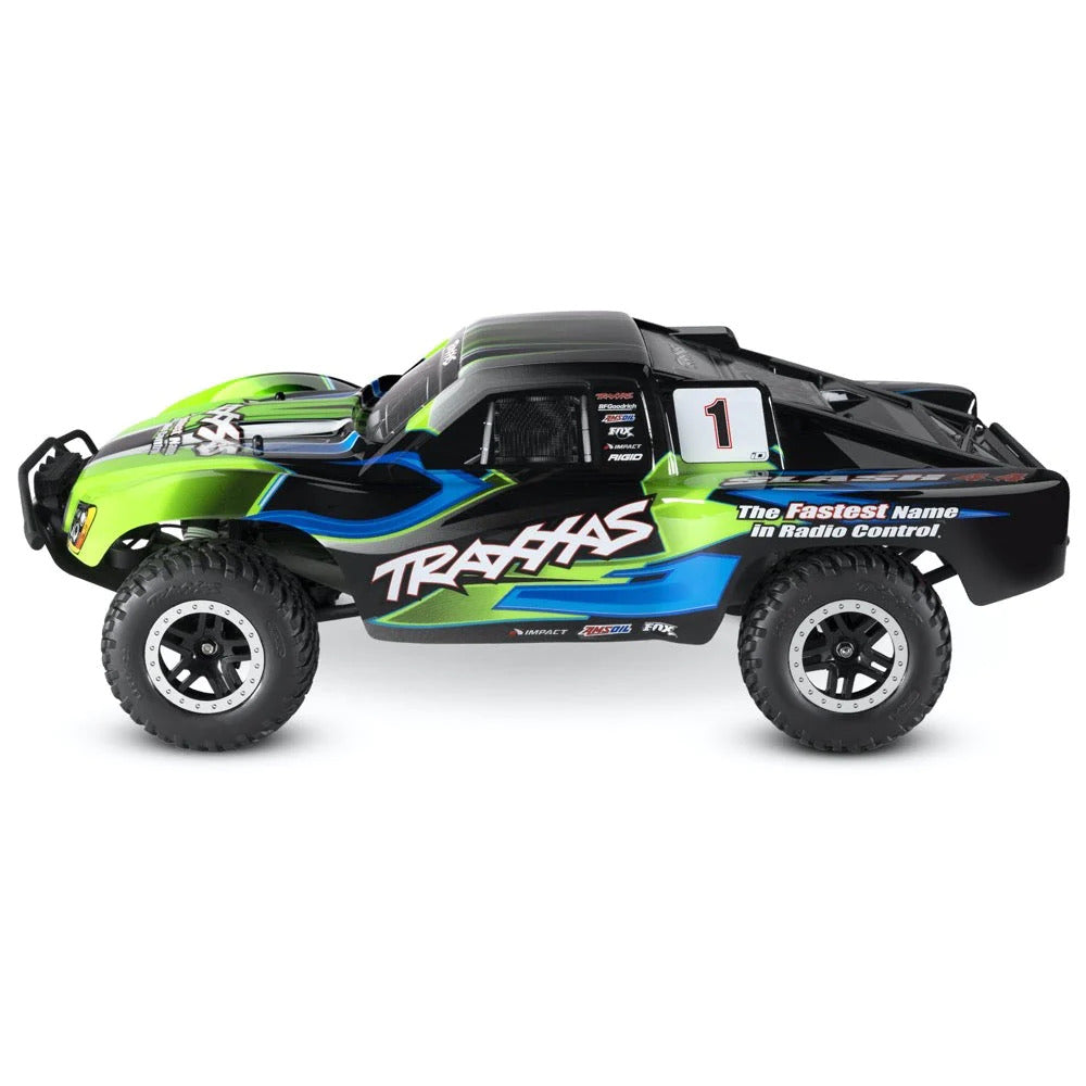 
                  
                    TRAXXAS SLASH 4X4 WITH LED LIGHTS - GREEN
                  
                