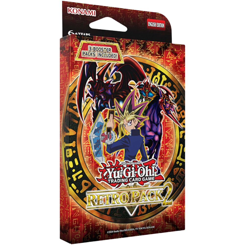 YuGiOh Retro Pack 2 - 3-Booster Tuck Box