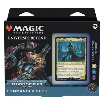 Magic the Gathering: Commander Warhammer 40,000 - Forces of the Imperium