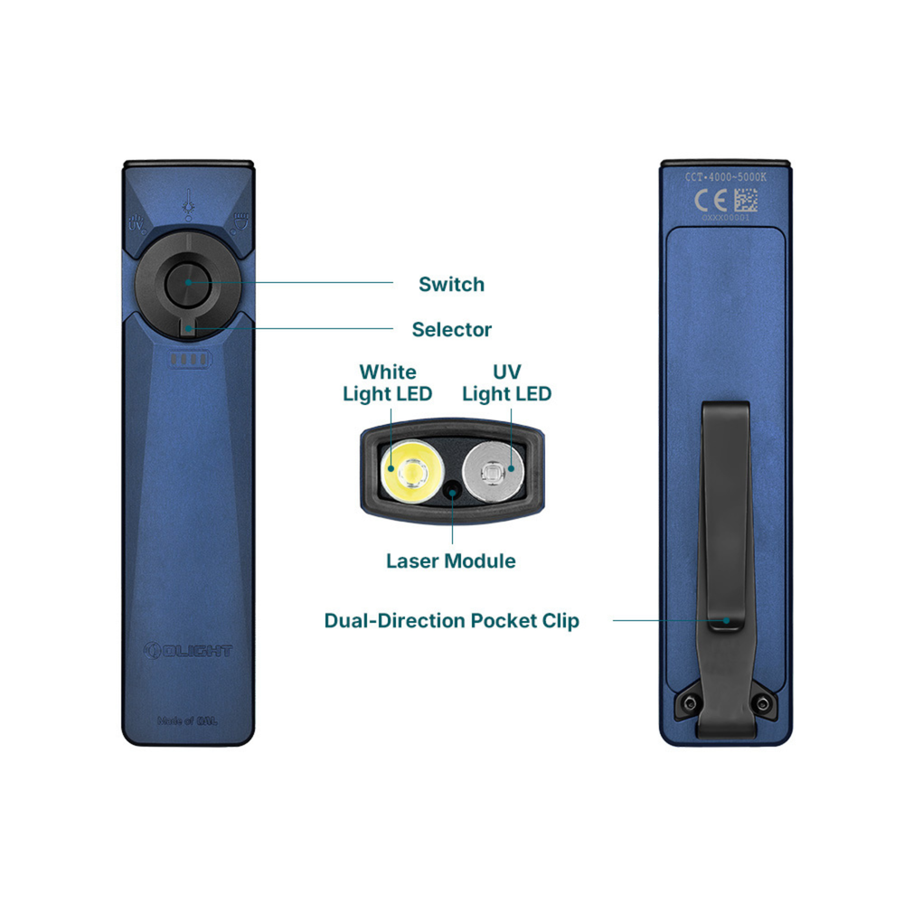 
                  
                    Olight Arkfeld Ultra O-aluminum Exclusive Material Three-in-One Pocket Torch
                  
                