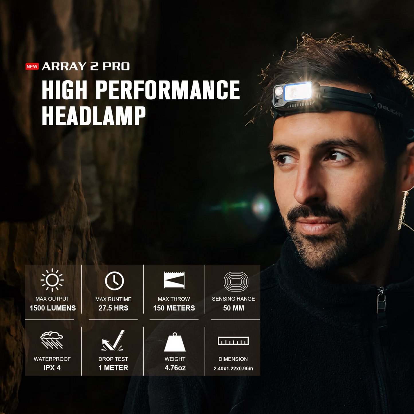 
                  
                    Olight Array 2 Pro High Performance Headlamp
                  
                