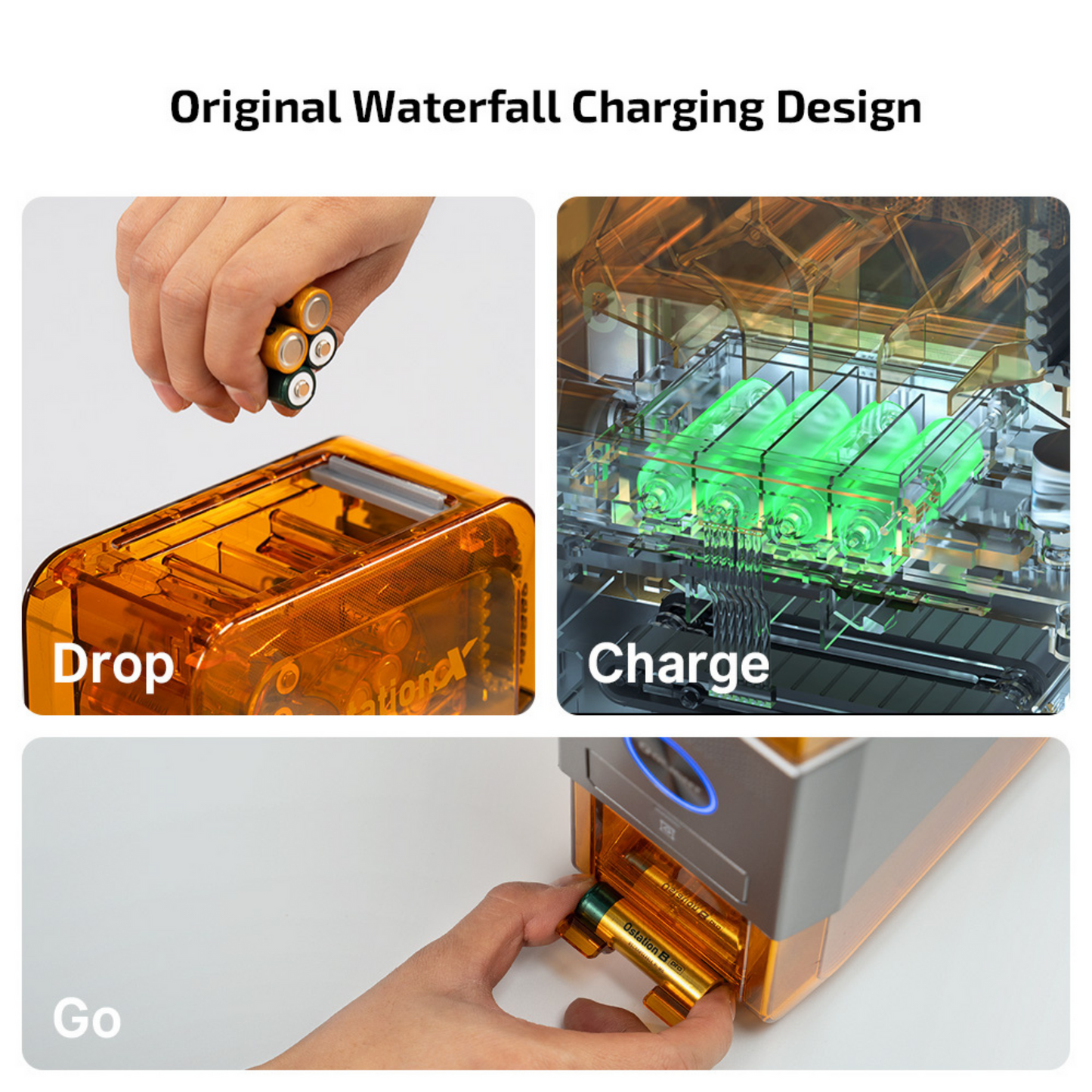 
                  
                    Olight Ostation X Automatic 3-in-1 Rechargeable AA Battery Charger, Tester&Organizer
                  
                