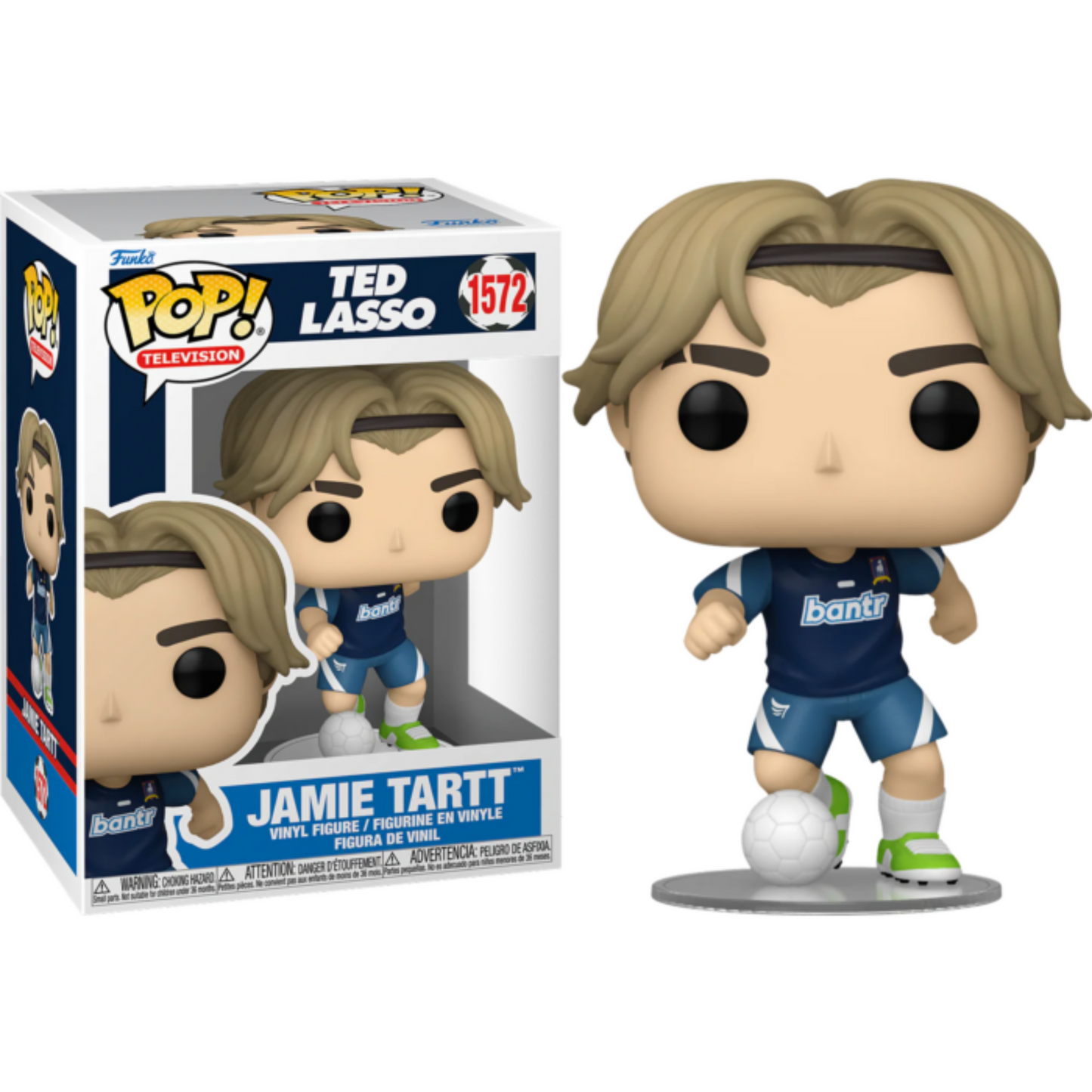 Ted Lasso - Jamie Tartt with Soccer Ball Pop! Vinyl Figure
