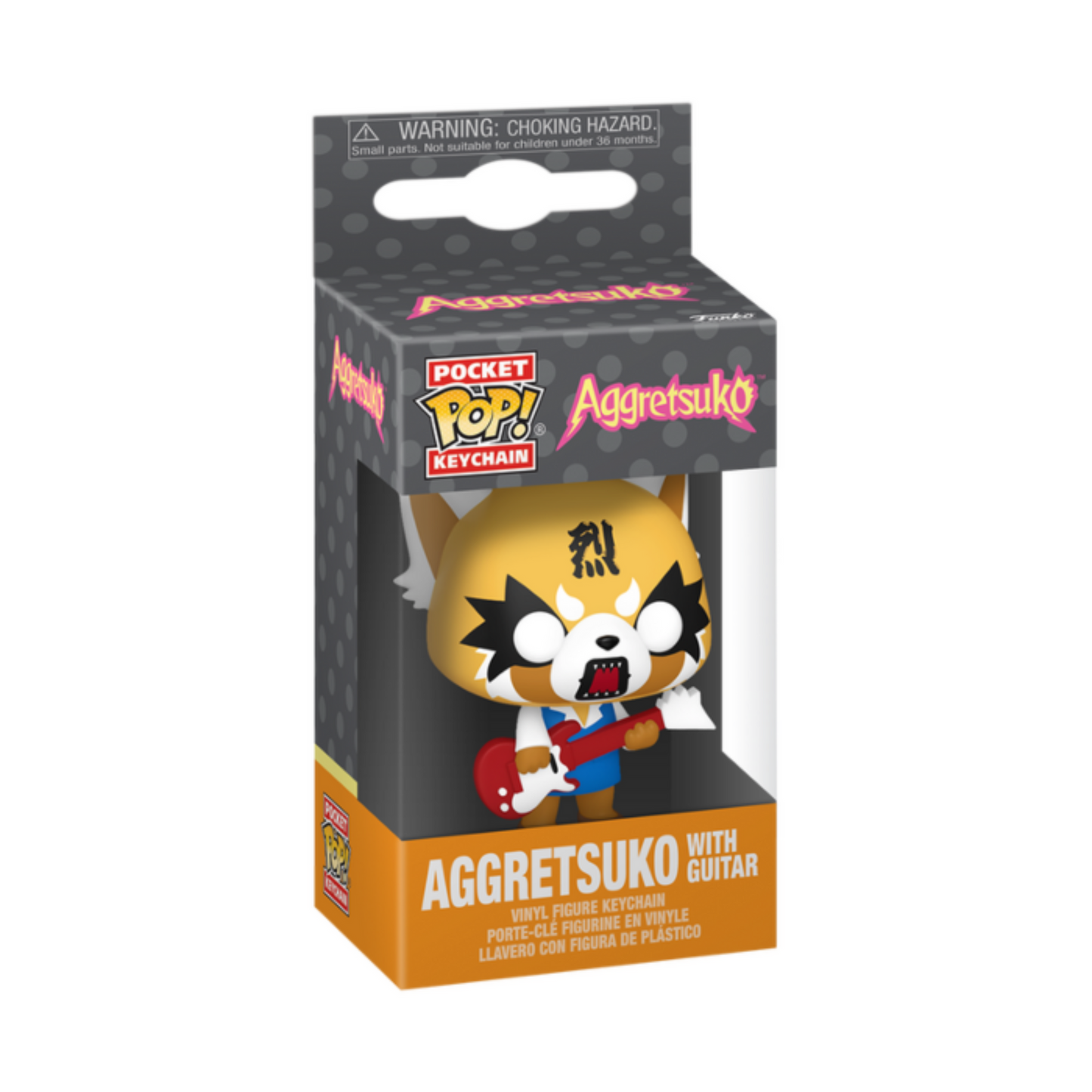 Aggretsuko - Aggretsuko w/Guitar Pop! Keychain