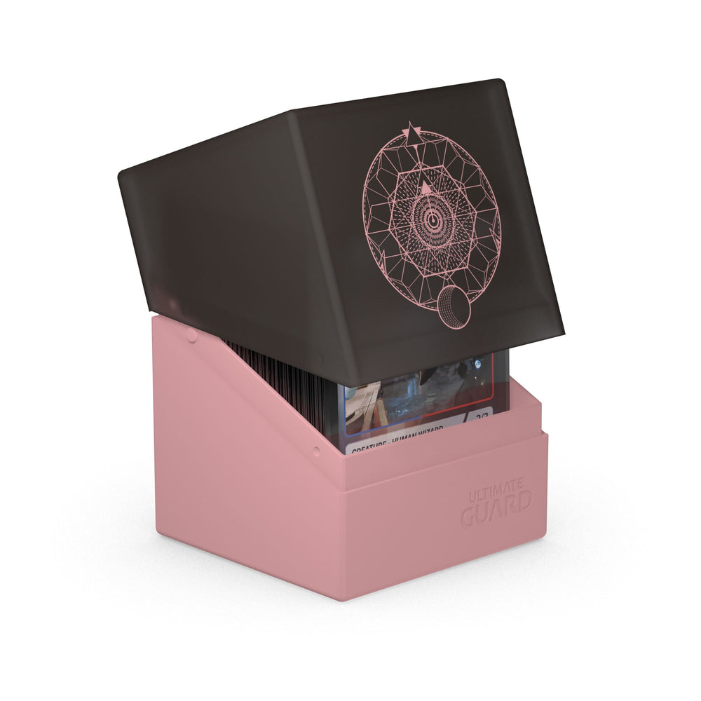 Ultimate Guard: Deck Box – Boulder 100+ – Druidic Secrets: Fatum (Dusty Pink)-LetsPlayGames-ProHobbies