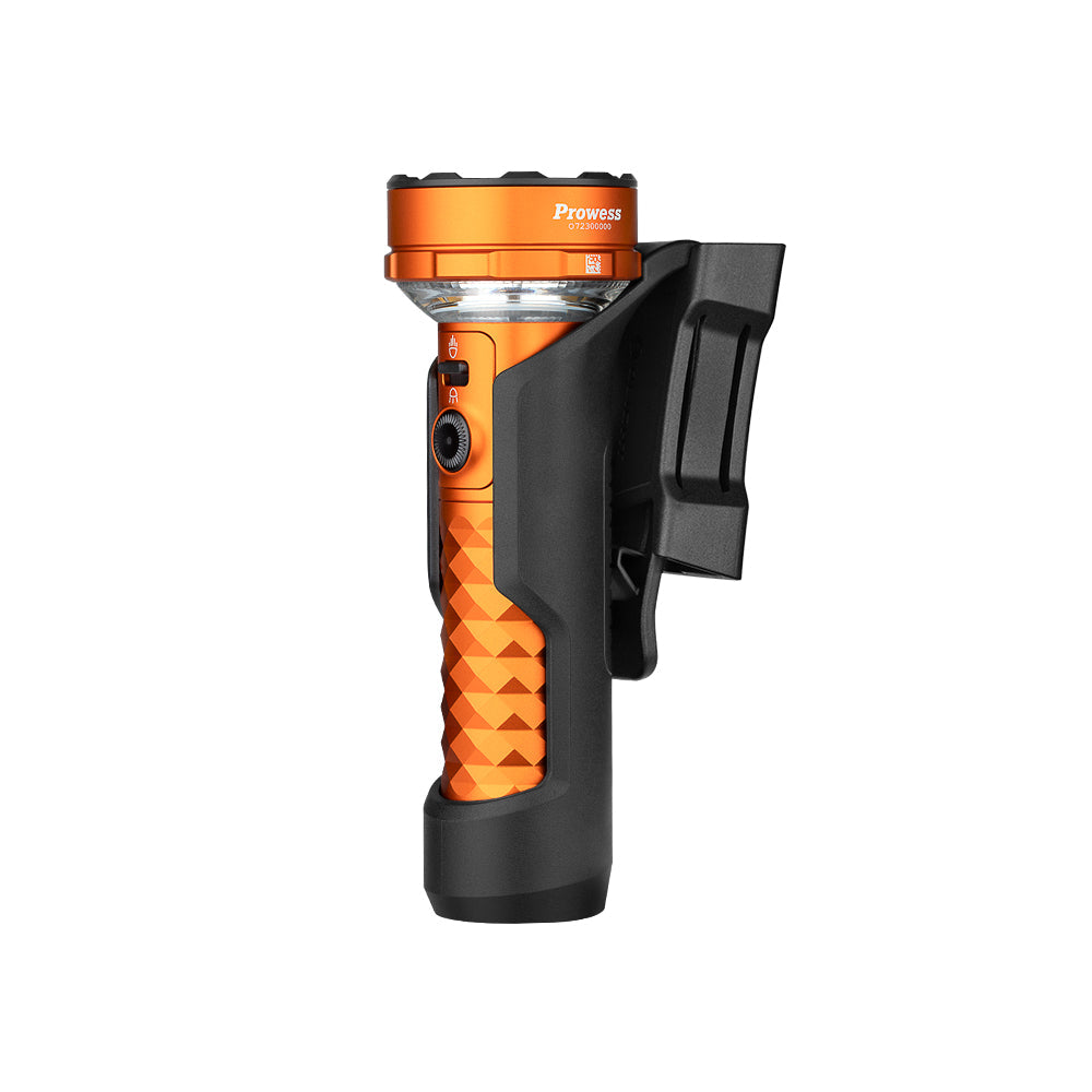 
                  
                    Olight Prowess USB-C Rechargeable Torch with Dualdirection Lighting
                  
                