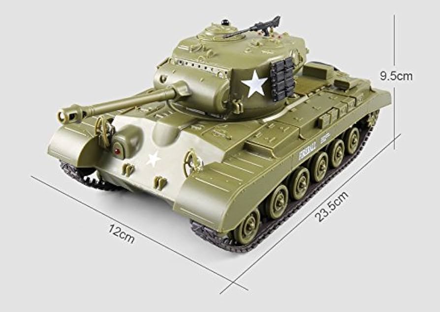 
                  
                    Heng Long Pershing M26 1/30 RC Battle Tank 3841-02
                  
                