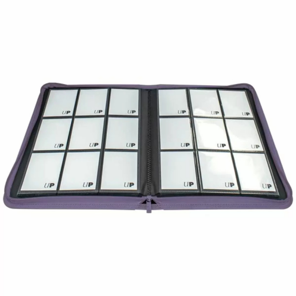 Ultra Pro: Vivid 9-Pocket Zippered PRO-Binder: Lavender Purple
