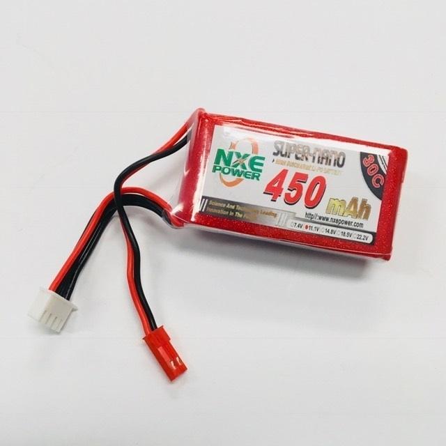 NXE 11.1v 450MAH 30c Soft Case / JST | Command Elite Hobbies.