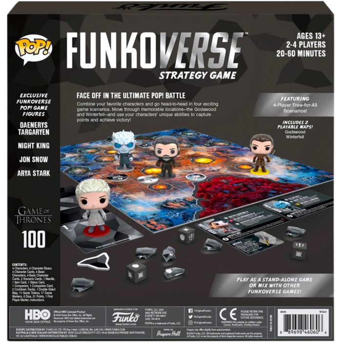 
                  
                    Funkoverse - Game of Thrones 100 4pk Board * Game-IKON-ProHobbies
                  
                