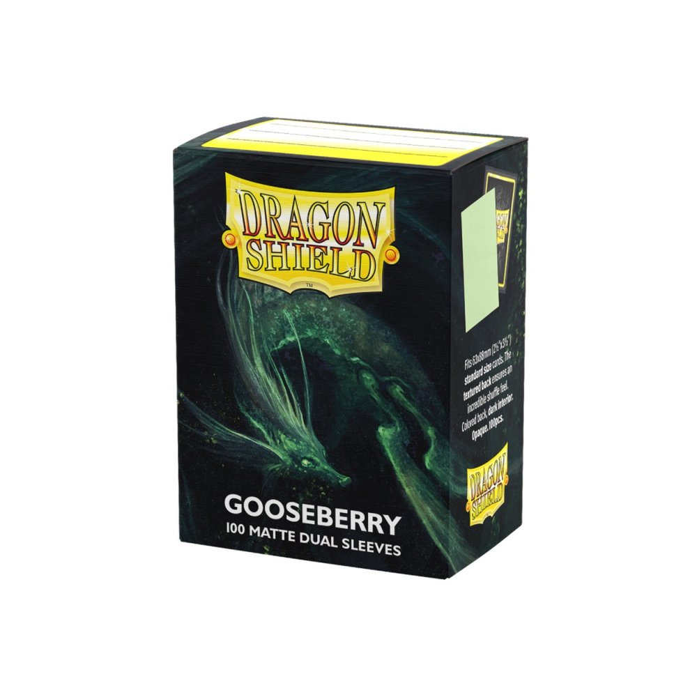 Dragon Shield: Sleeves – Matte Dual – Gooseberry