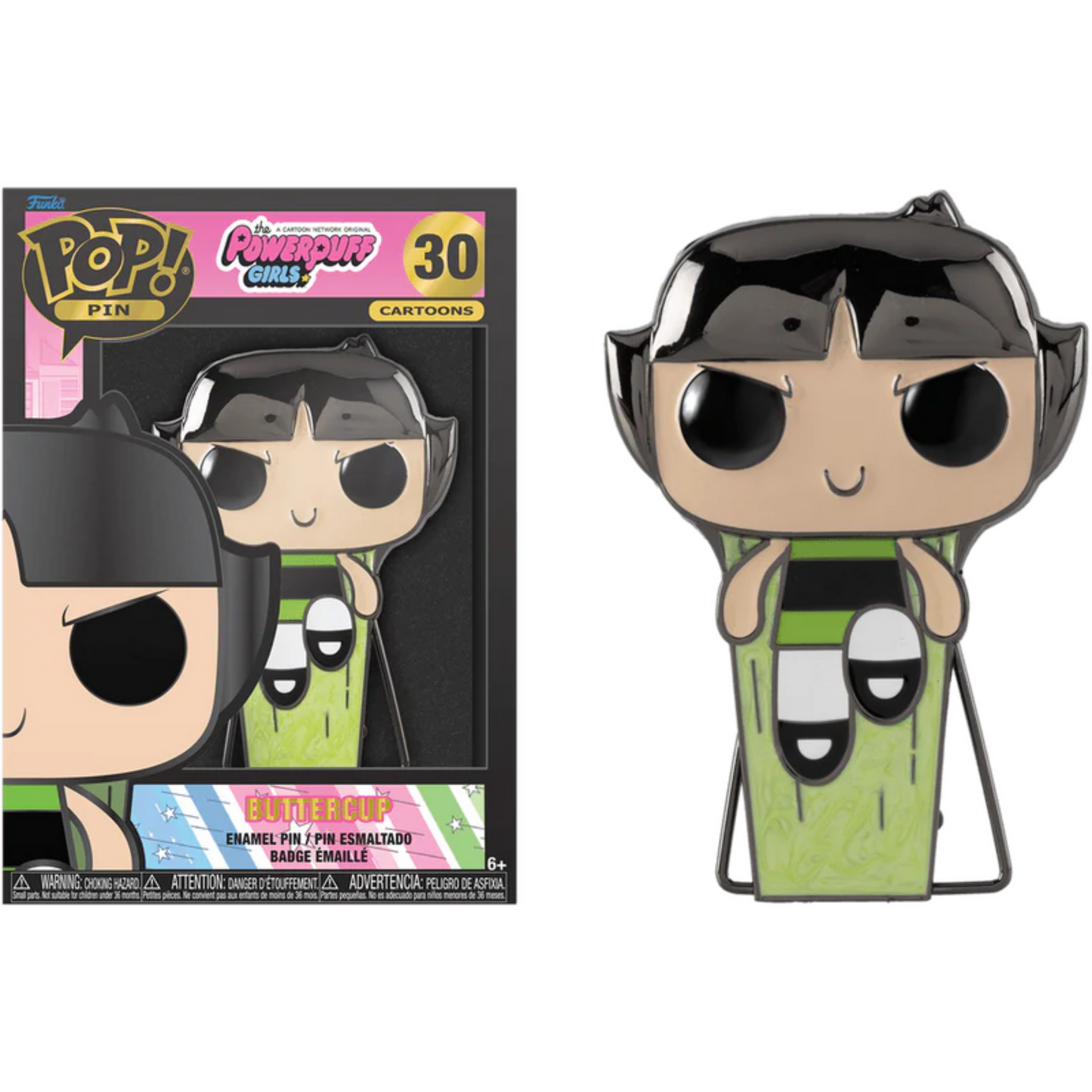 Powerpuff Girls - Buttercup 4" Enamel Pop! Pin