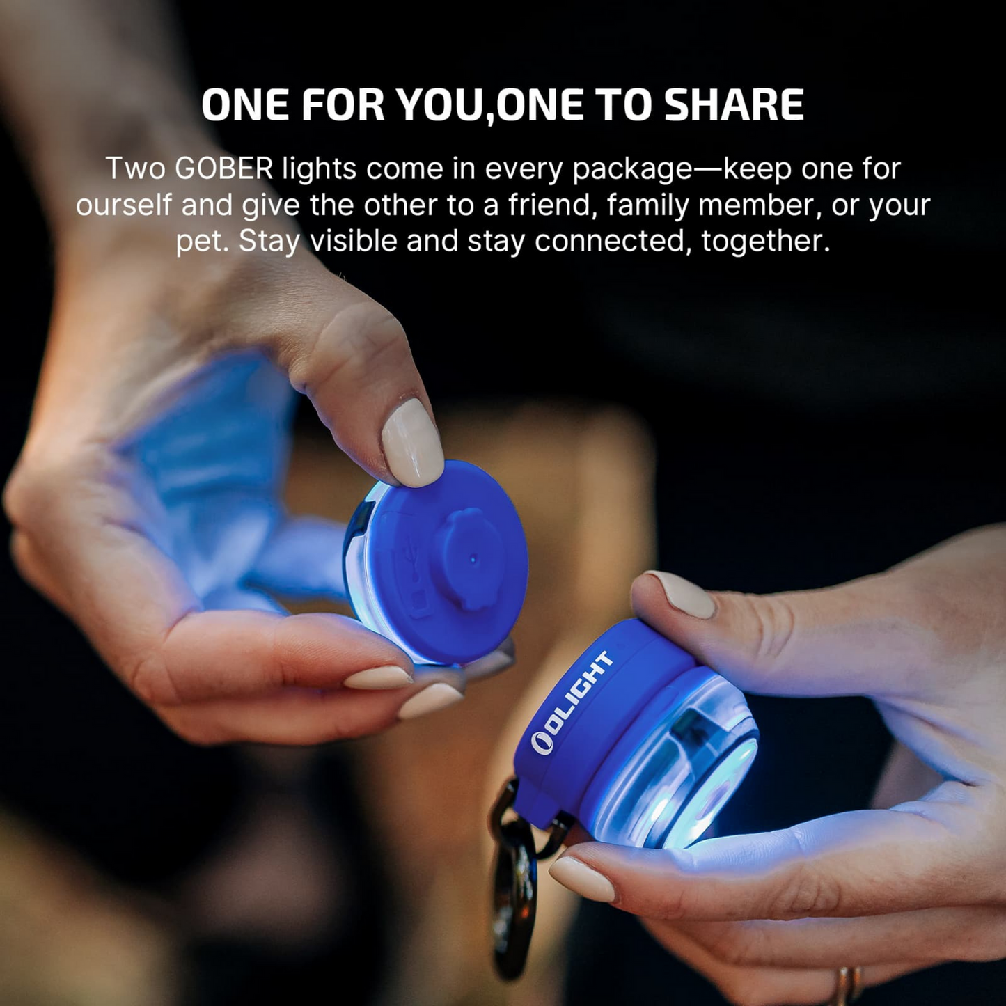 
                  
                    Olight Gober 2 Rechargeable Easy Clip Reflective Safety Light With 4 Modes and 6 Colors
                  
                