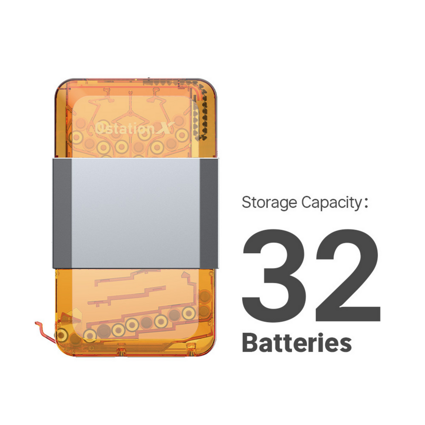 
                  
                    Olight Ostation X Automatic 3-in-1 Rechargeable AA Battery Charger, Tester&Organizer
                  
                