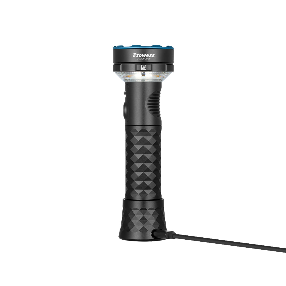 
                  
                    Olight Prowess USB-C Rechargeable Torch with Dualdirection Lighting
                  
                