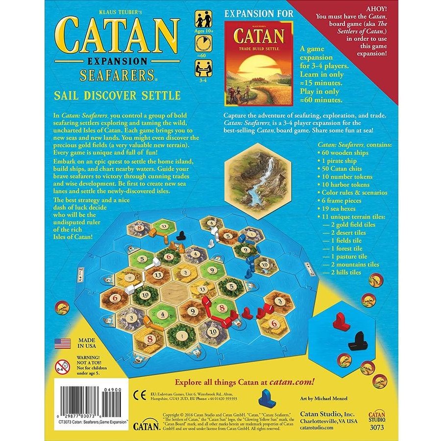 
                  
                    Catan: Seafarers Expansion
                  
                