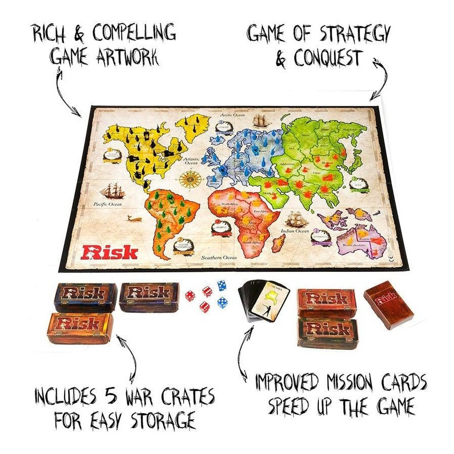 
                  
                    RISK - The Game of Strategic Conquest
                  
                