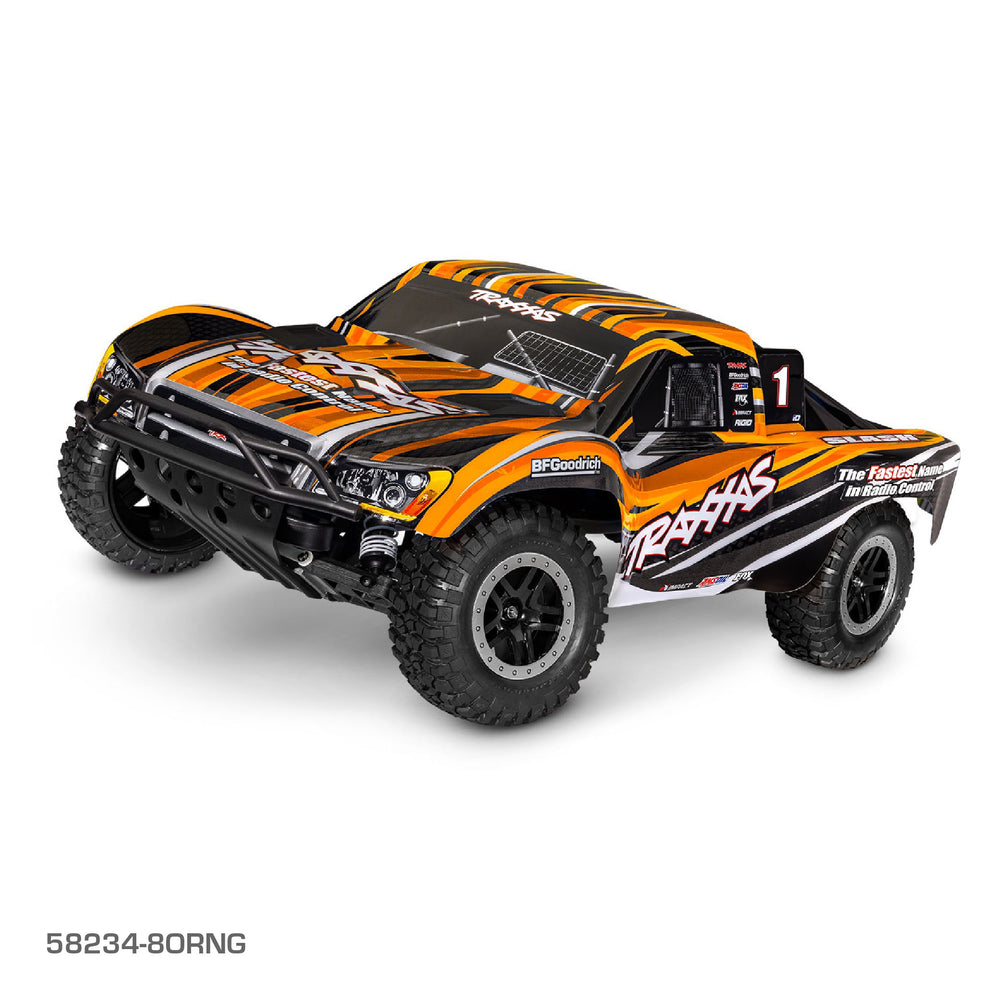 TRAXXAS SLASH 2WD HD W/USB-C - Orange-Traxxas-ProHobbies