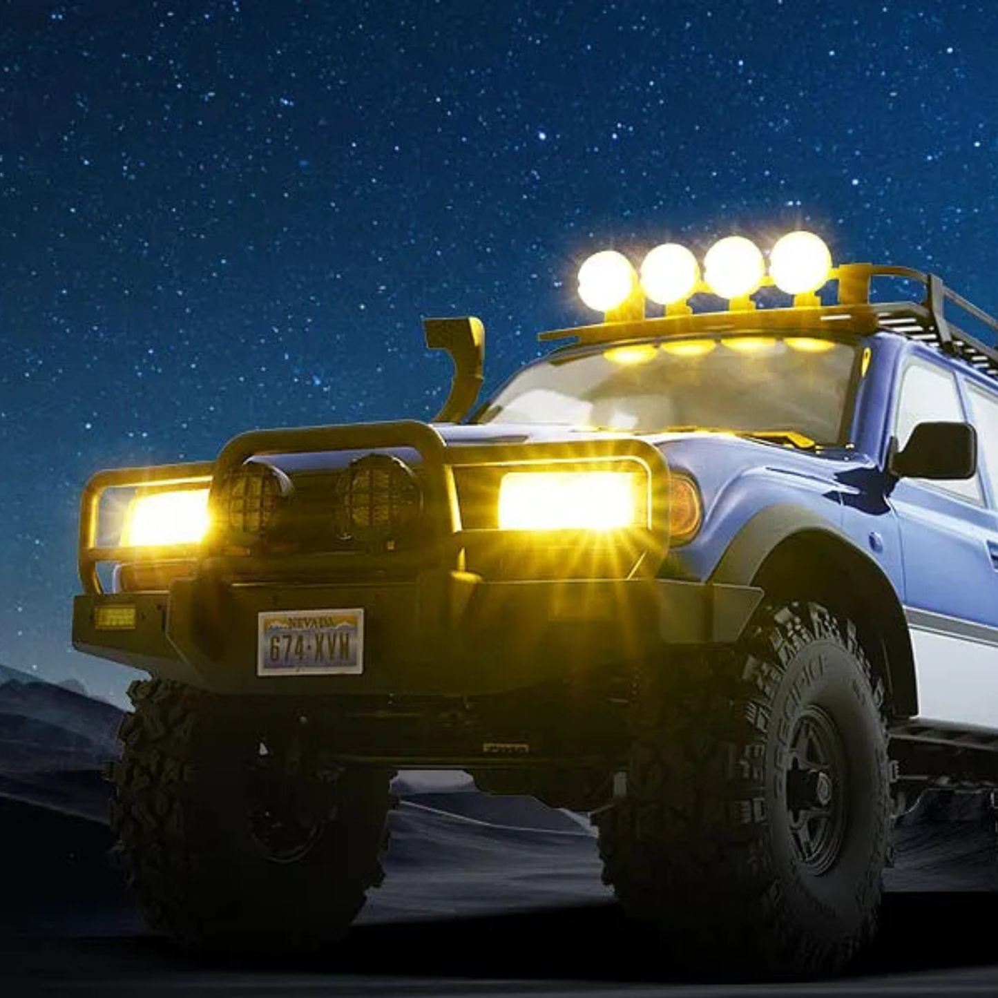 
                  
                    FMS 1:10 FCX10 PRO Brushless Toyota Land Cruiser LC80 RS V2
                  
                