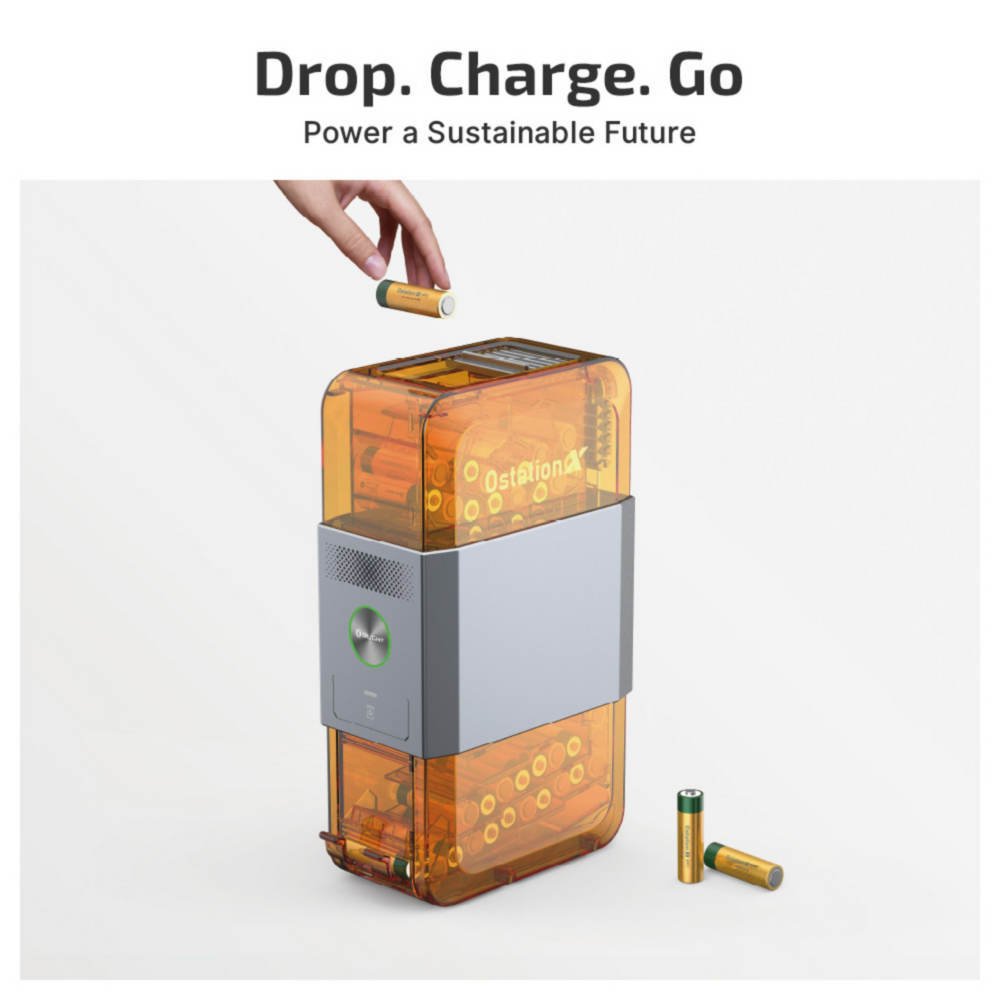 
                  
                    Olight Ostation X Automatic 3-in-1 Rechargeable AA Battery Charger, Tester&Organizer
                  
                