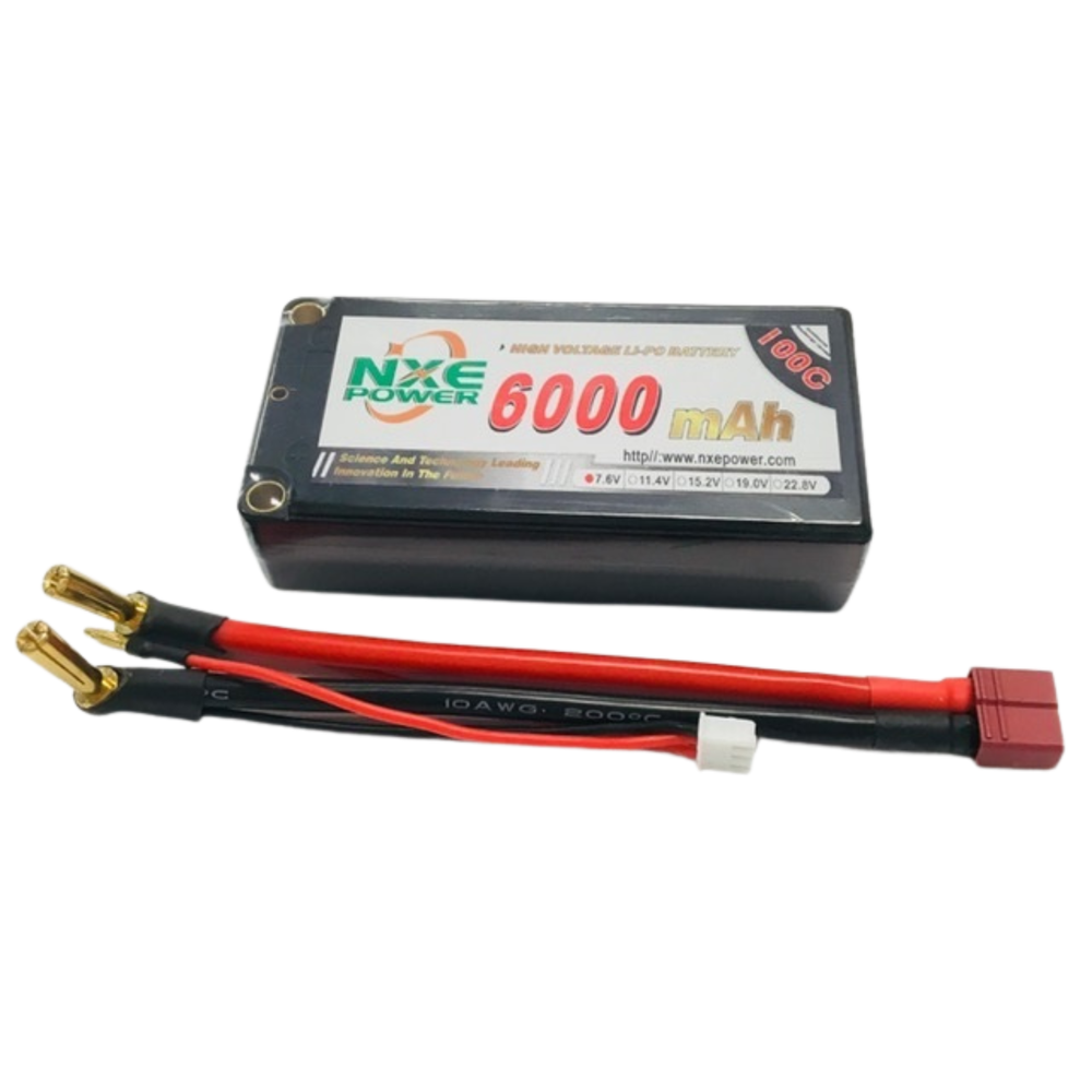 NXE HV SHORTY HC 6000mah 100c(5mm+ Dean)