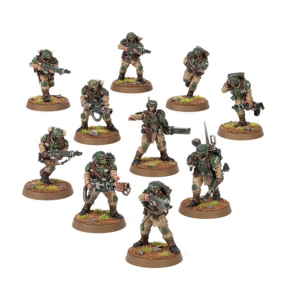 
                  
                    Astra Militarum Cadian Shock Troops
                  
                