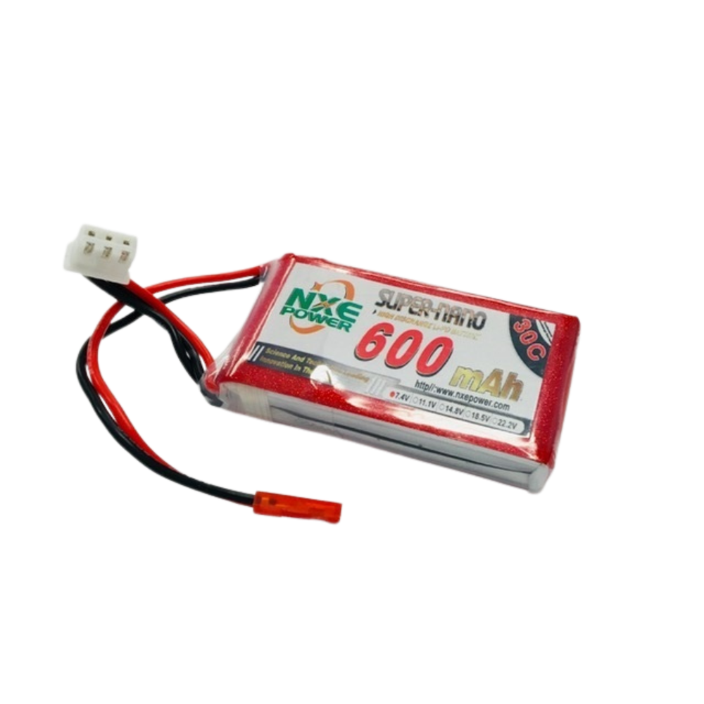 NXE 7.4v 600mah 30c Soft case w/JST