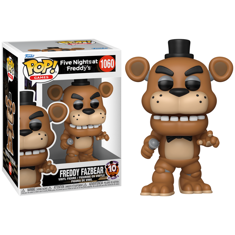 Five Nights at Freddy's: 10th Anniversary - Freddy Fazbear Pop! Vinyl Figure