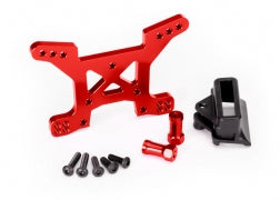 Traxxas Red Aluminum Front Shock Tower 6739R | Command Elite Hobbies.
