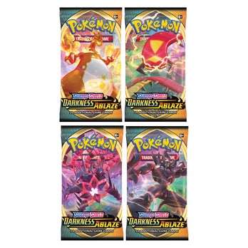 Pokemon Sword & Shield Darkness Ablaze Box - Command Elite Hobbies