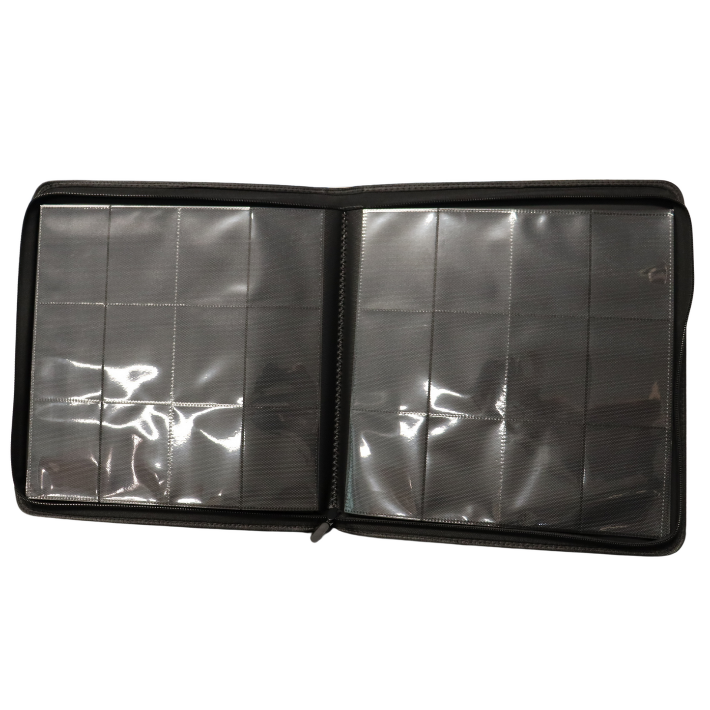 Zip-up TCG Side-loading Card Binder (12 card page, 20 Pages)